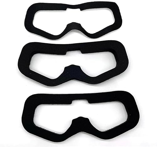 2 Stück weiche dünne Schaumstoff-Ersatzteil für FatShark HD3 HDO HDO2 Eachine Ev200d Ev300d Skyzone 03o 04x Attitude V6 Aomway V1S FPV Goggle