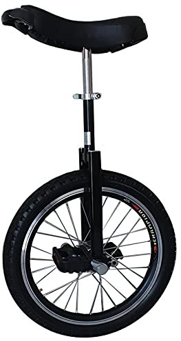 Einrad Einrad 24 Zoll Wheel Einrad, Erwachsene/Große Kinder/Profis/Männlich Teen Large Einrad, Höhe 175-190 cm, Outdoor Fun Self Balancing, Höhenverstellbar (Color : Black)