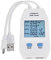 Tester USB, Voltmetro Amperometro Misuratore di Alimentazione Digitale Tipo C Misuratore di capacità (UT658 doppio) Rilevatore USB LCD UNi T (UT658 Doppio)