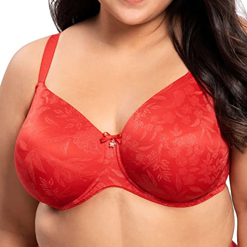 Ulla Dessous - Jasmin - Bügel-BH (95 H Mohnrot)