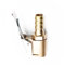 Woetwoat Autoventil Hebelstecker Air Chuck,Messing neu Reifenfüllnippel Ventilaufsatz Momentstecker Hebelstecker Auto Druckluft Ventilstecker für alle Reifenventile (Pagoda Shape 8mm)