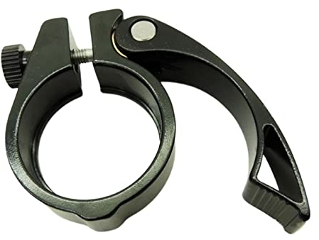 Perfeclan Fahrrad Sattelklemme Aluminiumlegierung Fahrrad Schnellspanner Sattelstütze Kragen 38mm