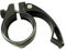 Perfeclan Fahrrad Sattelklemme Aluminiumlegierung Fahrrad Schnellspanner Sattelstütze Kragen 38mm