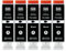 5 XXL Druckerpatronen kompatibel zu PGI-525 BK Schwarz für Canon PIXMA IP4850 IP4950 IX6550 MG5150 MG5250 MG5350 MG6150 MG6250 MG8150 MG8250 MX715 MX885 MX895