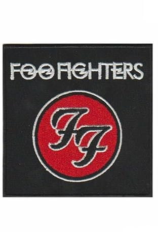 Foo Fighters Us Rockband-Aufnäher, bestickt, zum Aufbügeln