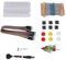 Electronics Component Starter Kit, 400 Hole Breadboard, LEDs, Resistors, with Male to Male Cable for R3 Development Board