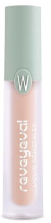 WYCON Cosmetics Reveyeval Concealer, flüssig, hohe Leistung, mit zweiter Haut und Tarnung von Unvollkommenheiten – 03 Light Beige