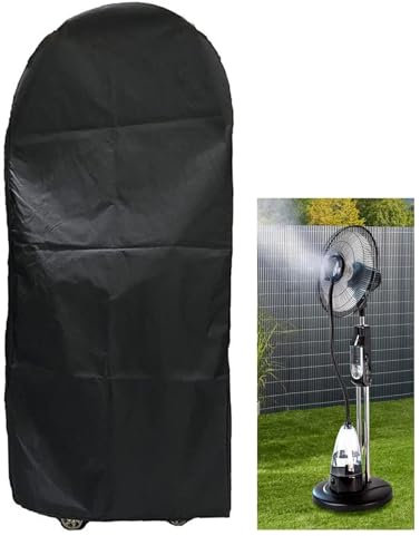 210D - Cubierta protectora para ventilador de nebulización Oxford resistente - Cubierta antipolvo para ventilador industrial para ventiladores eléctricos portátiles al aire libre - Cubiertas de polvo