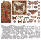 GLOBLELAND Stanzformen Mit Steampunk Getriebeflügeln Metall Schmetterling Biene Libelle Stanz Und Prägevorlage Retro Flügel Papierstanzungen Für Scrapbooking Kartenherstellung Basteln Papierkarten