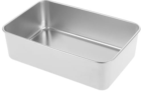 PRETYZOOM Edelstahl-aufbewahrungsbox Gemüseaufbewahrung Leicht Zu Reinigender Servierteller