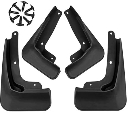 Paraspruzzi paraspruzzi per VW Golf MK8 2020-2023, 4 parafanghi anteriori e posteriori per auto, senza foratura, accessori decorativi per la protezione delle ruote, facile installazione