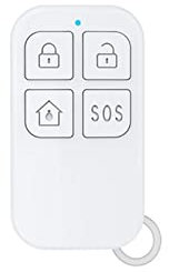 Kit Alarma Casa, G20 WiFi GSM Sistema de alarma de seguridad Tuya Smart Wireless Wireless Wired Home Kits de protección de ladrones con el hogar con Ip Sirena de luz de la cámara(ZONAN-R10)