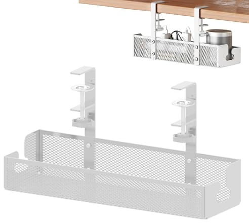 Schreibtischkabelverwaltungsbox - Unter dem Desk Draht Organizer