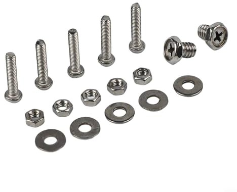 PTZ Kamera-Eckhalterung für Eufy Ring Flutlicht, Edelstahl-Wandwinkelhalterung, verbesserte Sicht, 60 mm Tiefe (Schraubenset)