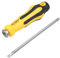 sourcing map 2 in 1 Schraubendreher verstellbar Länge #2 (PH2) Kreuzschlitz 6,3mm Schlitz Driver DE de