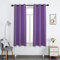 ZJXSNEH Tende Oscuranti per Interni Tenda Oscurante con Occhielli Tende Soggiorno Moderne Viola Larghezza 240x altezza 250cm |2 Pannelli
