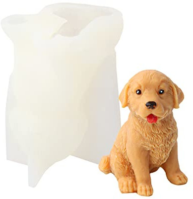JS MOLD 3D Tier Silikonform - Katzen, Hunde, Kuchen, Seifen, Kerzen Gießform - DIY Fondant Kuchen Dekoration Form (5#)