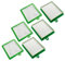 vhbw Lot de 6 filtres compatible avec AEG/Electrolux Ergospace, Excellio aspirateur (filtre HEPA, microfiltre)