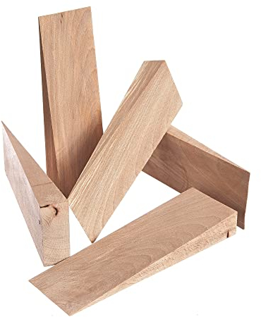 25 Holzkeile Keil Holzkeil Buche/Esche/Eiche 240x60x30mm