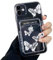 NITITOP Compatible for iPhone 11 Case Clear with Card Holder, Cute Butterfly Phone Cover for Women Girl, Protective Soft TPU Shock-absorbing Wallet Case for iPhone 11-White Butterfly