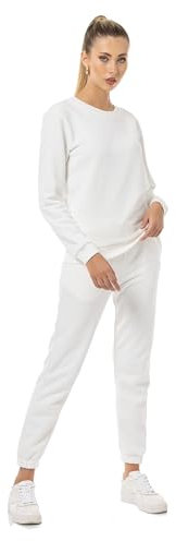 Red Bridge - Tuta da donna per il tempo libero, pantaloni da jogging, natur, XL