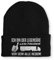 Strickmütze Ich Bin der legendäre LKW-Fahrer Mütze Wintermütze lustige Beanie mit Stick, Farbe: Black