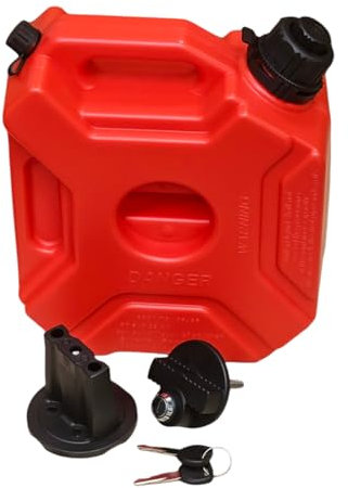 5L Kraftstoff Tank Reservekanister/für Standheizung m. abschließbarer Befestigung