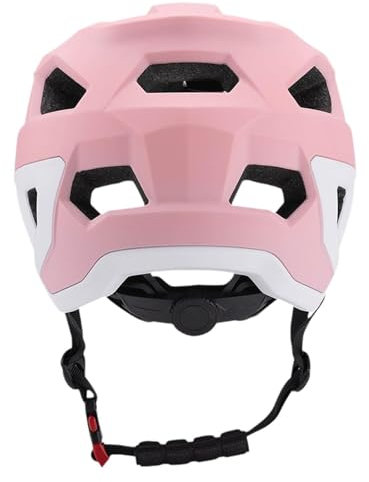 Harilla Casque de Vélo Adulte Casque de Cycliste s'adapte 55 Cm-61 Cm Taille Réglable en Plein Air Hommes Femmes Motard Casque de VTT Casque de Vélo, Rose Blanc