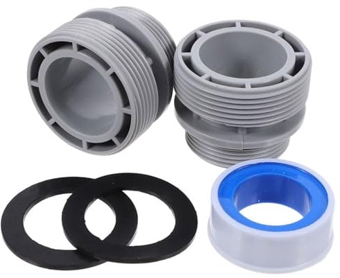 OFFSCH 1 Satz Poolschlauch Adapter Schnellkupplung Für Tragbaren Pool Vakuum Schwimmbecken Pumpenadapter Pool Adapter Pool Teile Gewindeeinlass Sieb Kit Pool Schlauch Umrüstsatz Pp