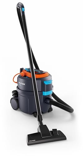 NILFISK Trockensauger VP400 HEPA XEC EU – inkl. Filter und Düsen (Abmessungen 398 x 340 x 395 cm, Farbe Dunkelblau, Filterbeutelvolumen 15 L, Gewicht 5,5 kg) 107421169