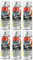 6 x E-Tech XHT Xtremely High Temperature E-Tech CLEAR LACQUER XHT Car Engine Block Exhaust Metal Surface Spray Paint 400 millilitre Cans