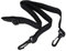 Black Laptop Shoulder Strap, Adjustable Bag Strap Replacement with Metal Swivel Hooks for Luggage Duffel Computer Bags Briefcase (width 25mm)