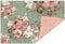 Ideen mit Herz Dekorpapiere im Duo-Design | 1 Seite mit Dekor - 1 Seite unifarben | 10 x 15 cm | Faltpapier, Bastelpapier, Dekopapier | 110 g/qm | 50 Stück (Rosen/apricot)