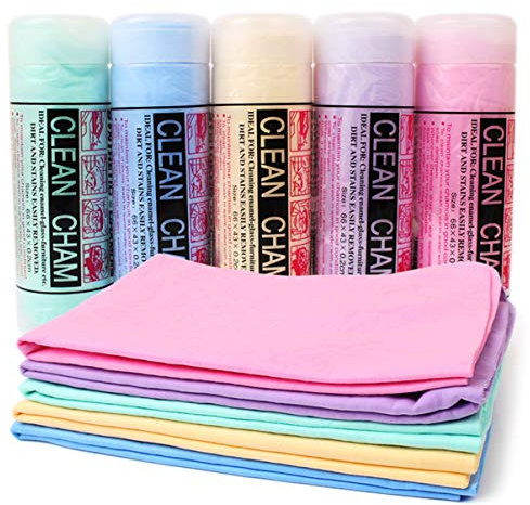 Cabilock Toalla Funcional de PVA Paño de Piel de venado Absorbente sintético para Limpiar el Cabello Mojado Baño Inicio Lavado de Autos