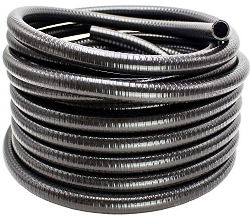 Teichschlauch *SCHWARZ Pumpenschlauch Förderschlauch Spiralschlauch Pumpen Druckschlauch Saugschlauch (32 mm (1 1/4) - 5 Meter)