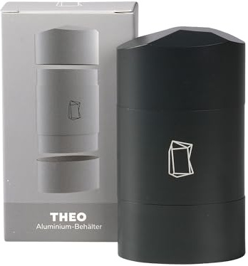 Duschbrocken Theo - Robuster Deobehälter aus Aluminium für Nachfüllbare Deos - Plastikfrei, Nachhaltig & Stilvoll