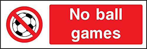 Panneau No Ball Games