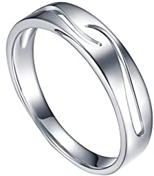 KnBoB Platin 950 Herren Ringe Linie Eheringe Verlobungsringe Gr. 68 (21.6)
