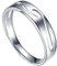 KnBoB Platin 950 Herren Ringe Linie Eheringe Verlobungsringe Gr. 68 (21.6)