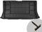 FROGUM ProLine 3D Alfombrilla Exclusiva de Goma cubeta Maletero para Nissan Micra K12 2003-2010 | Práctico Organizador | Los Bordes más Altos | Al Tamaño