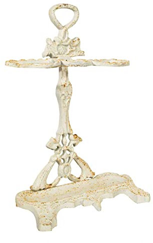 BISCOTTINI INTERNATIONAL ART TRADING Biscottini 78 x 23 x 55 cm Vintage | Porte-parapluies Pratique pour extérieur en Fonte, 78x55 cm