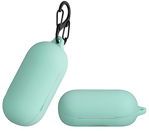 kwmobile Hülle kompatibel mit Sony WF-C700N Hülle - Kopfhörer Case - TPU Silikon Cover - Schutzhülle in Mintgrün