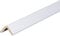 Kosche | Profilé d'angle | Bois massif | 28 x 28 x 2400 mm | Blanc | Protection des bords | Profil de protection d'angle | Qualité supérieure | Robuste