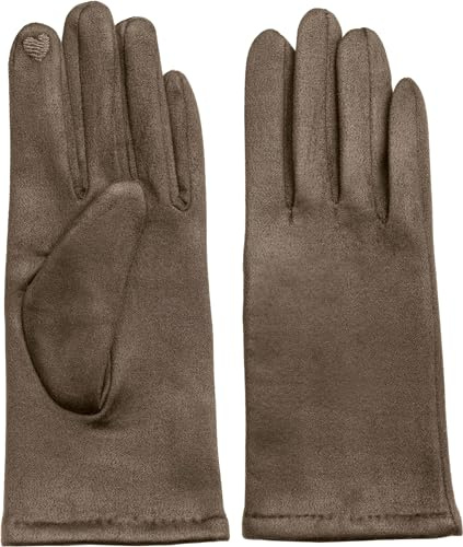 Caspar GLV013 klassisch elegante uni Damen Handschuhe