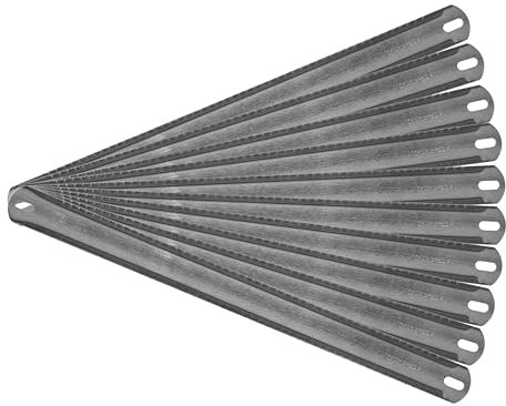 Pilana PILANA Hoja de sierra manual HCS de doble cara para metal, 300x25 mm, 24 PUNTAS 10 piezas
