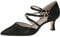 CAPRICE Damen Pumps aus Leder Spitz, Schwarz (Black Metallic), 37.5 EU