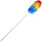 ANGIX Feather Duster with Telescopic Handle 120 cm Extendable Microfibre Electrostatic Duster for Cleaning High Ceiling Fans, Cobwebs, Shelves, Hard-to-Reach Areas, Home & Office Use (Multicolor)