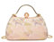 CORIOS Women Evening Bag Embroidery Clutch Vintage Handbag Bridal Wedding Purse Elegant Shoulder Crossbody Bag Luxious Top Handle Bag for Banquet Cocktail Prom Party Pink