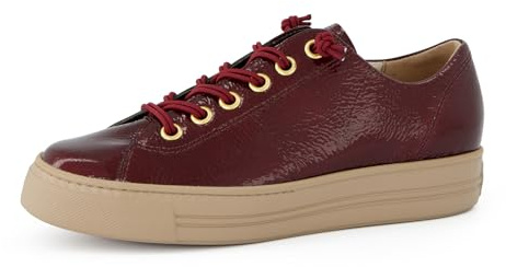 Paul Green Zapatillas 4081-588 Barniz Brush Rojo Mujer, rojo, 42 EU