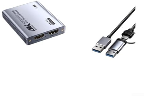 4K 60Hz Capture Card Built for Nintendo For Switch and For PS5 to Deliver Stable Streaming Performance (1080P)